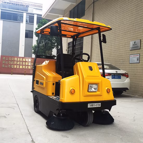 China Fabricante Fornecedor Máquina comercial de equipamentos de limpeza elétrica externa Varredora elétrica de piso de rua